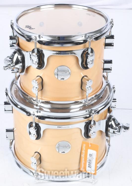 PDP Concept Maple 5=4-piece Shell Pack - Natural Lacquer