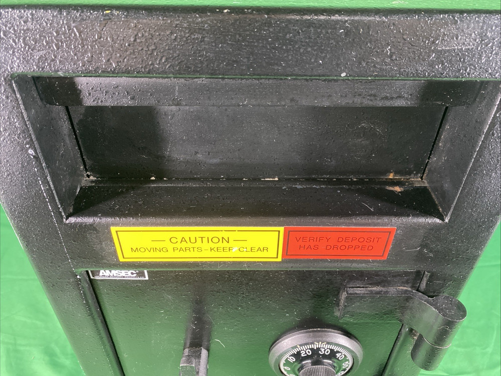 Amsec Front Loading Depository Drop Safe American Security Products Co