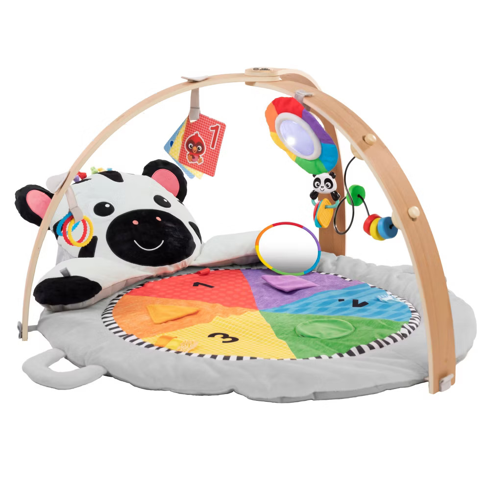 Baby Einstein Zen's Activity Milestones Plush Gym Playmat