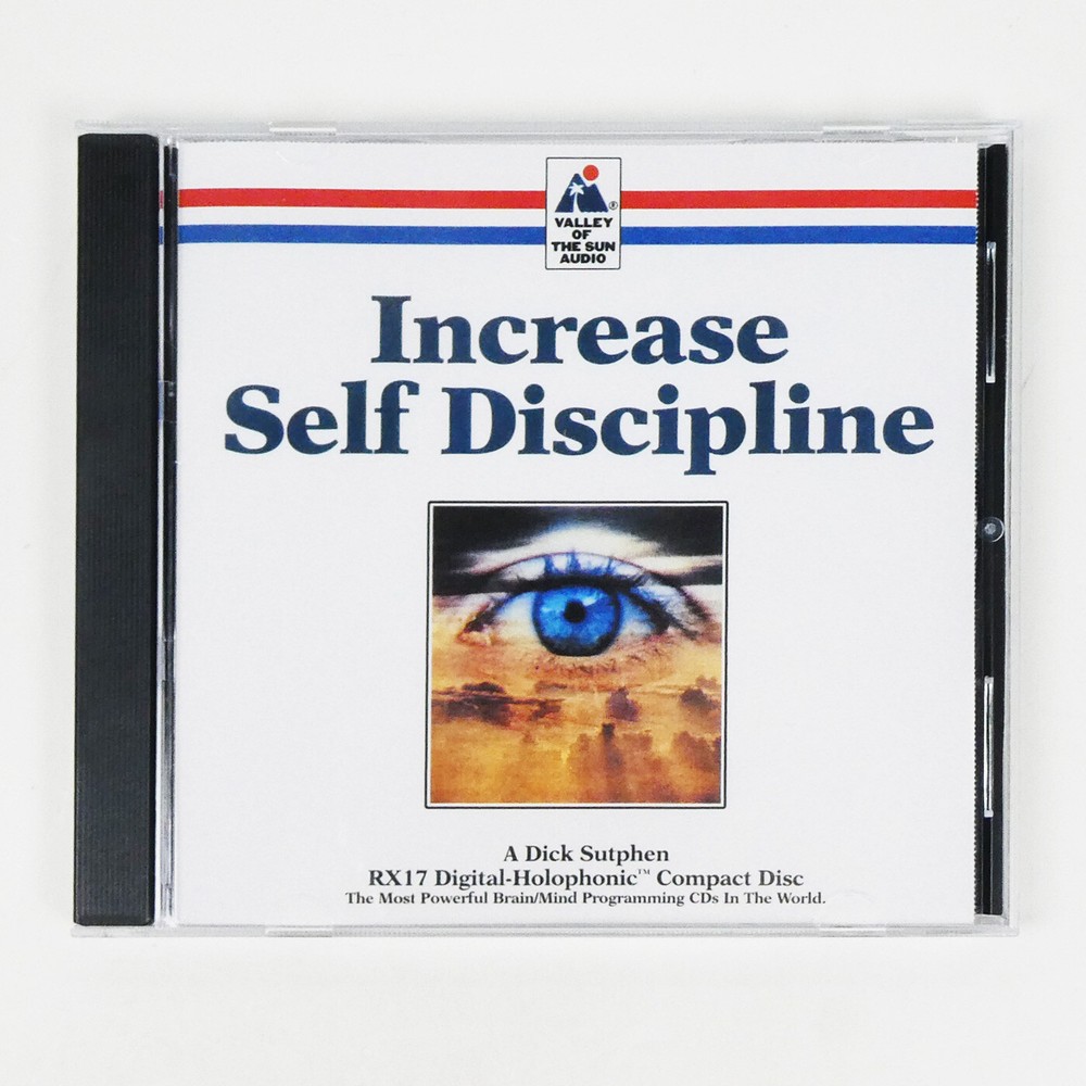 INCREASE SELF DISCIPLINE Hypnosis CD Dick Sutphen Guided Imagery Meditation