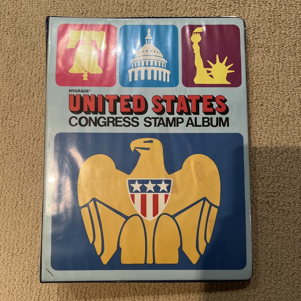 United Statws Congress Stamp Album