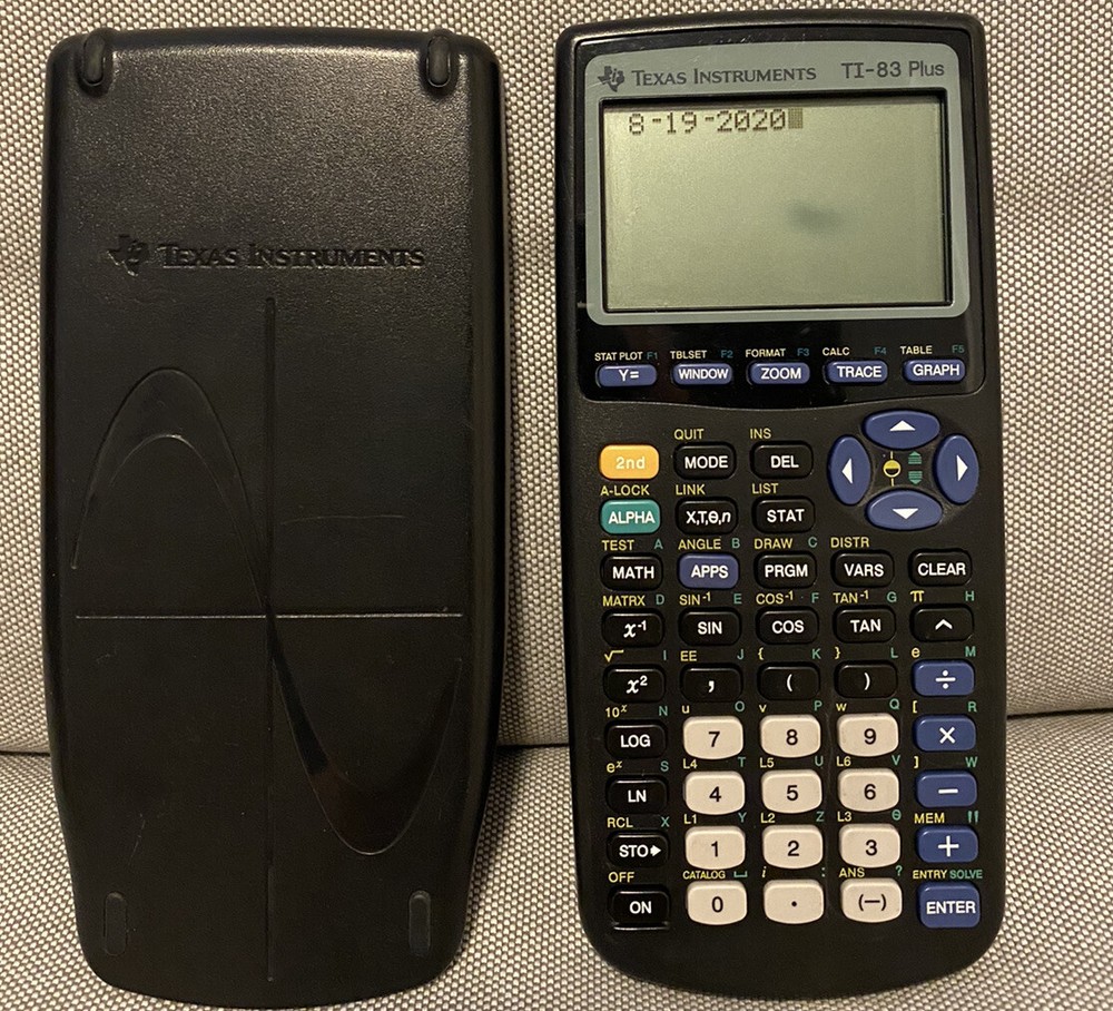 TI-83 Plus Graphing Calculator Texas Instruments TI83+ Graphic