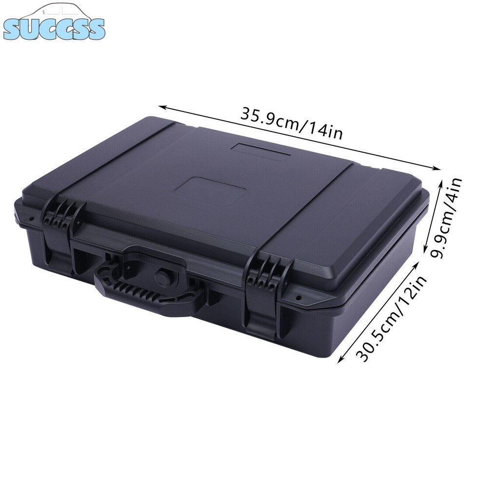 15 Slots Waterproof Plastic Suitcase Display Storage Case Watch Storage Box Case