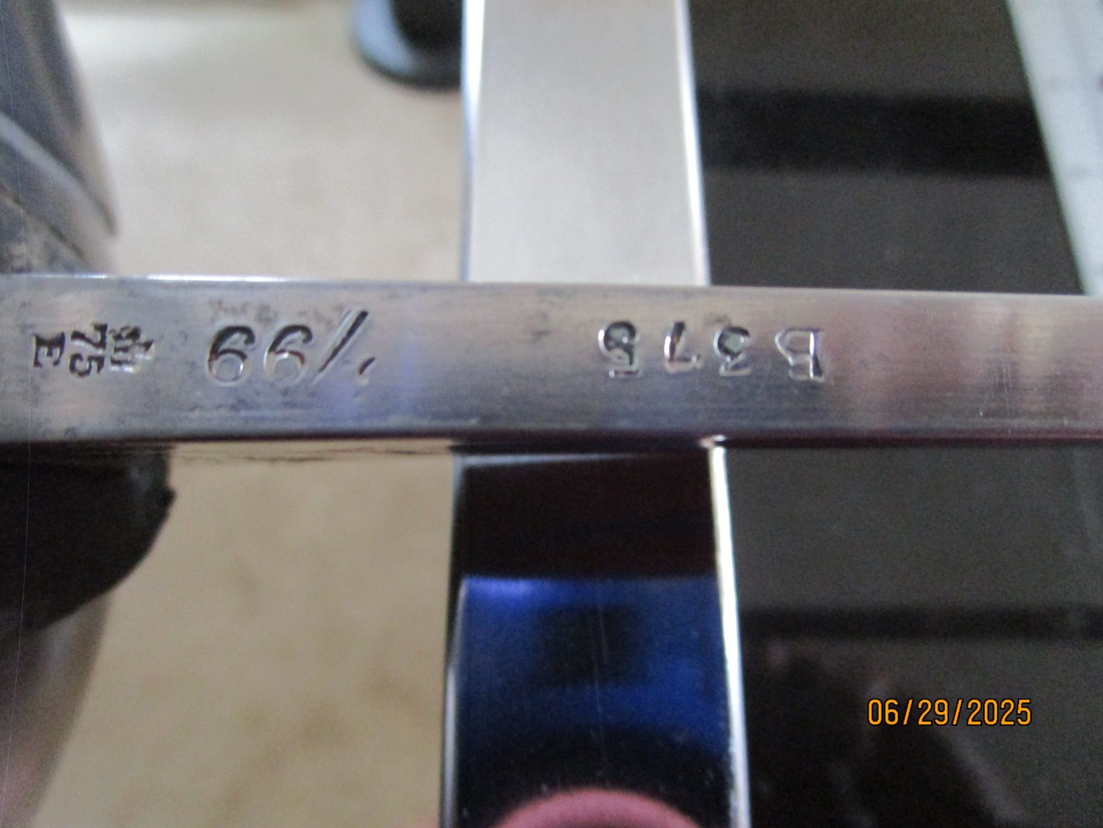 Original British P -1899 Cavalry Sword With Original Scabbard Date 1899 Boar war