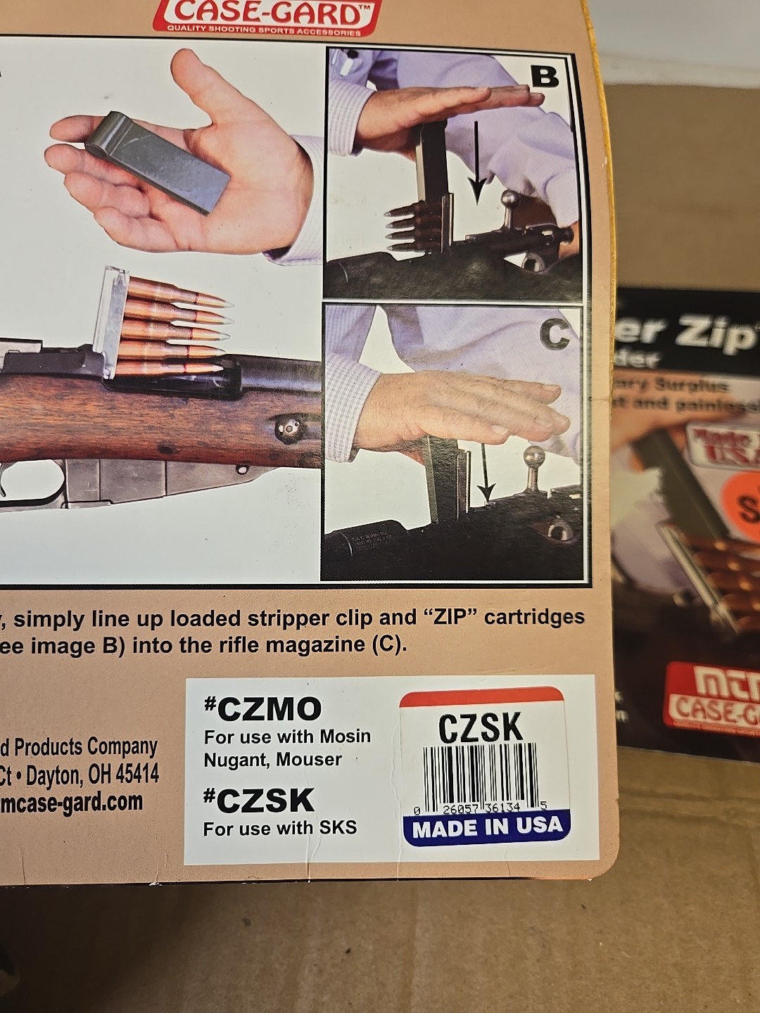 2x MTM Case-Gard CZSK Stripper Zip Ammo Loader - For SKS