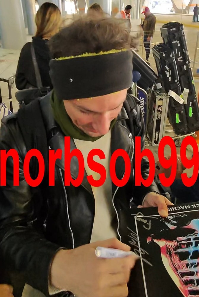 LA FEMME BAND X7 SIGNED AUTOGRAPH ROCK MACHINE VINYL SACHA GOT +6 w/EXACT PROOF