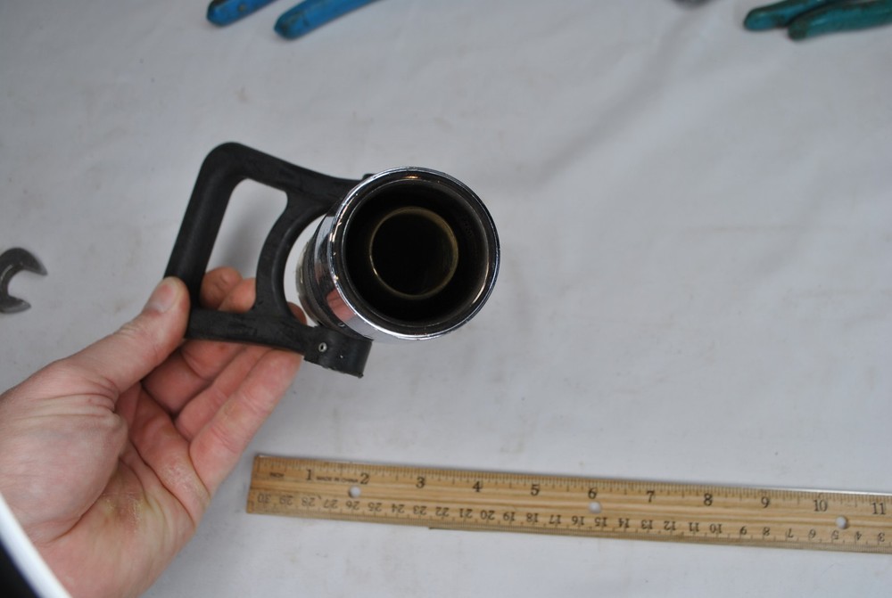 1" ball shut off nozzel fire fighting