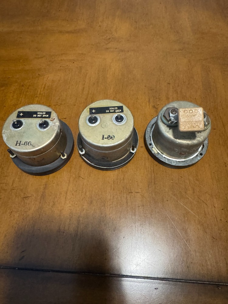 3 Untested Vintage Gauges