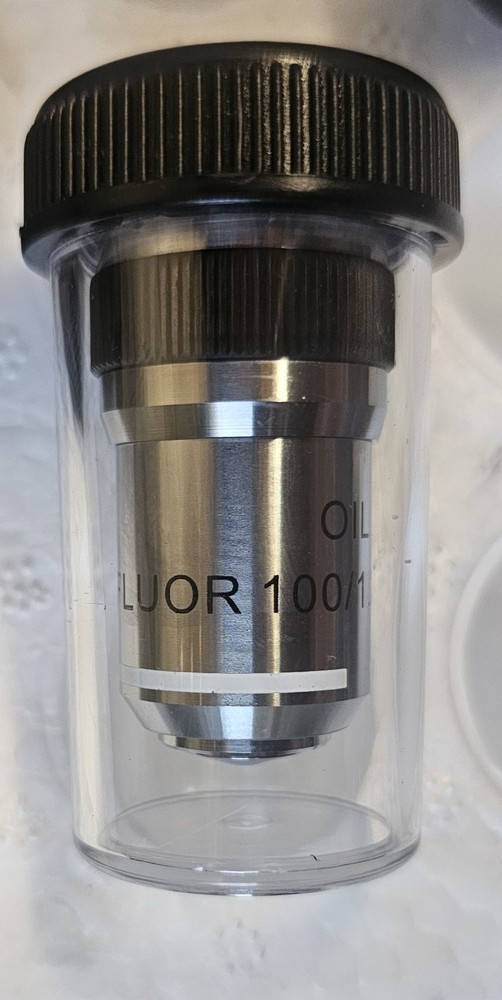 100X Fluor Objective (o,s) for EPI-Fluorescent Microscope