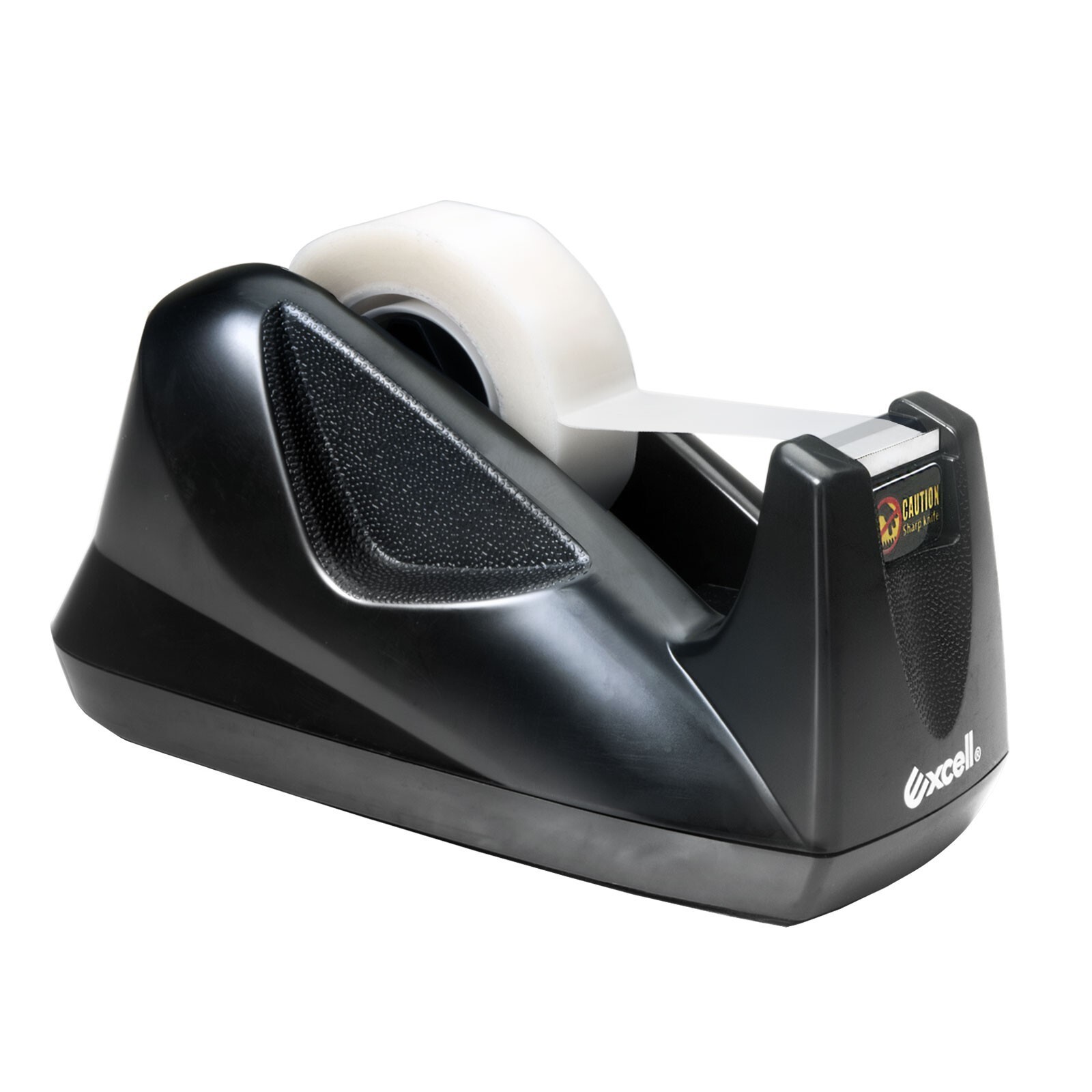 Excell Lightweight Desk Tape Dispenser 1" Core 3/4" Tape, Non-Skid Base, No Tape