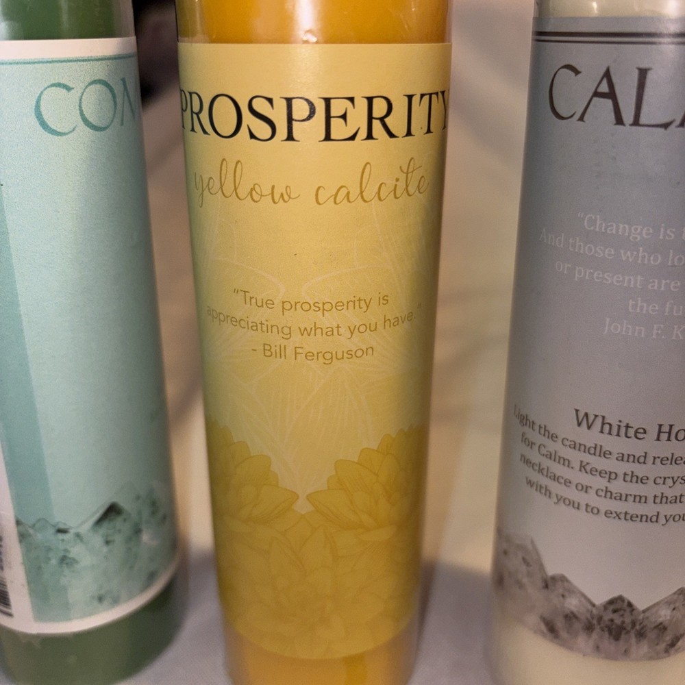 Communication, prosperity, calming,candles