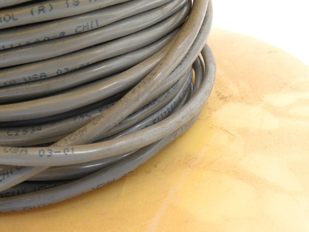 (10ft) Carol C2534 Shileded Gray CM Communication Control Cable Wire 18/2C