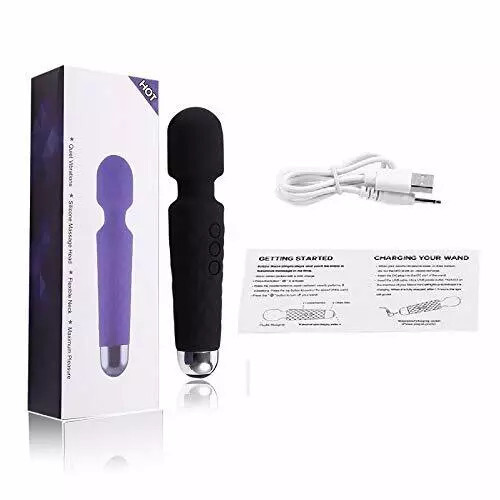 Cordless hand held body massager