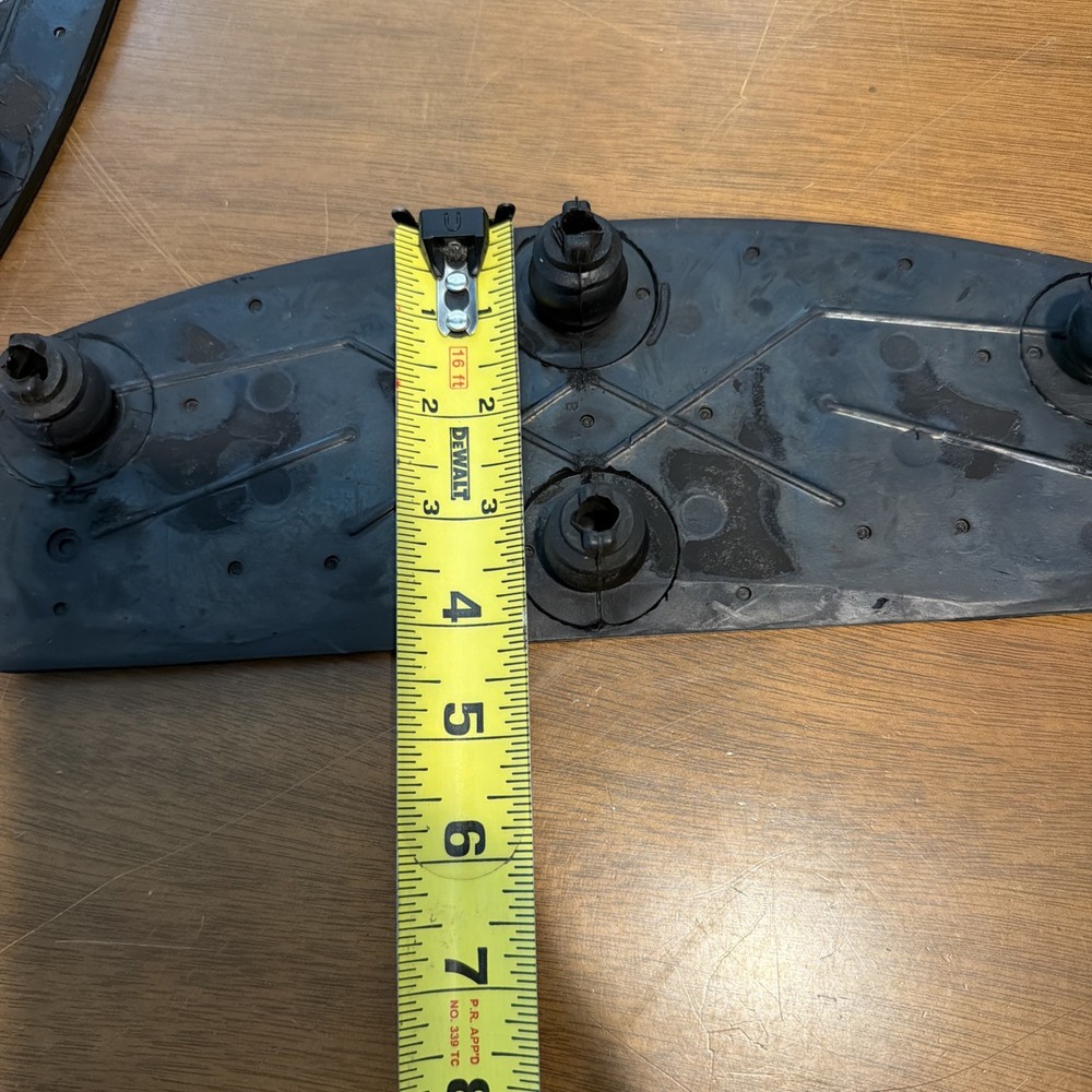 Harley Davidson Touring Floorboard Insert Rubber Pad Front Foot Driver 1986-2003