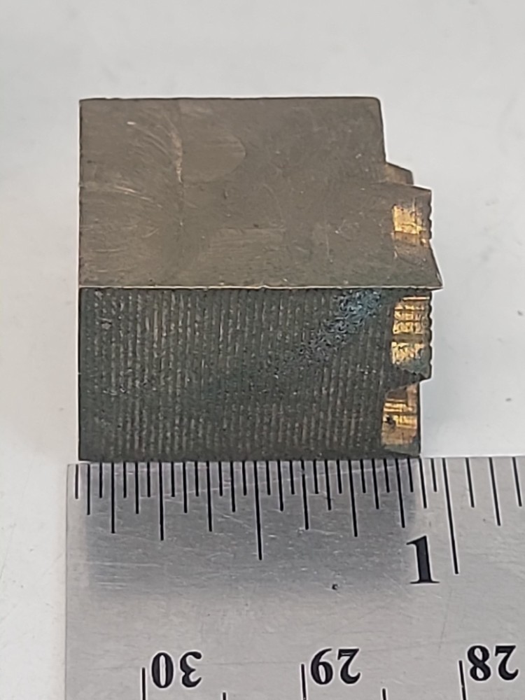Freemason Brass Letterpress Blocks