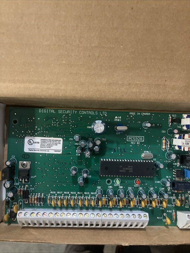 DSC Security CONTROL BOARD