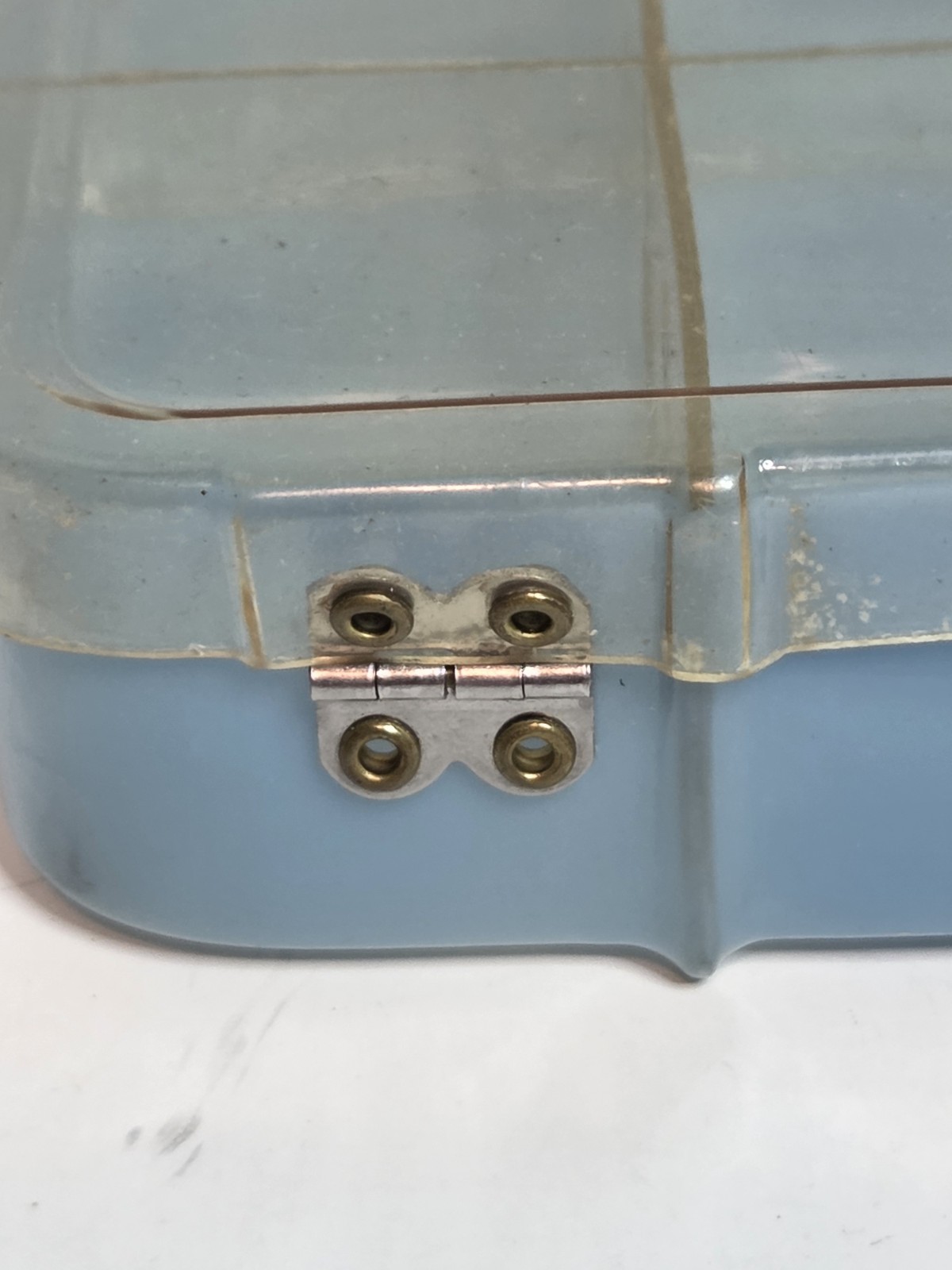 Vintage Orvis Bill Dewitt Plastic Multi Tray Fly Box Fly Fishing