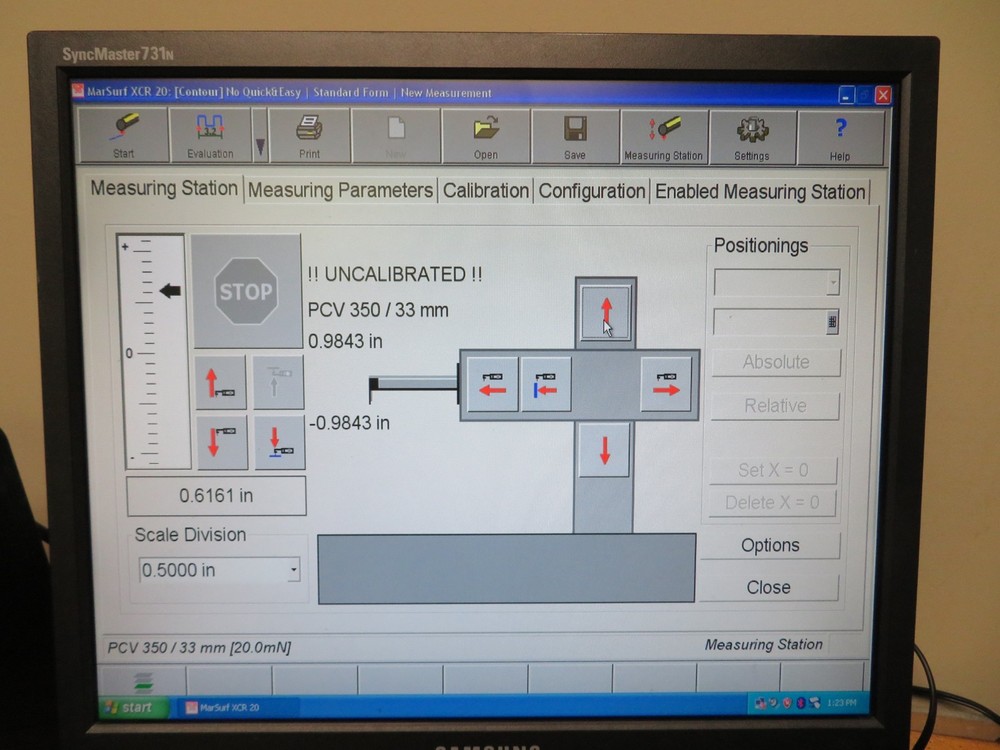 Mahr XCR-20 Countour Measuring Machine & Profile Measuring machine Complete