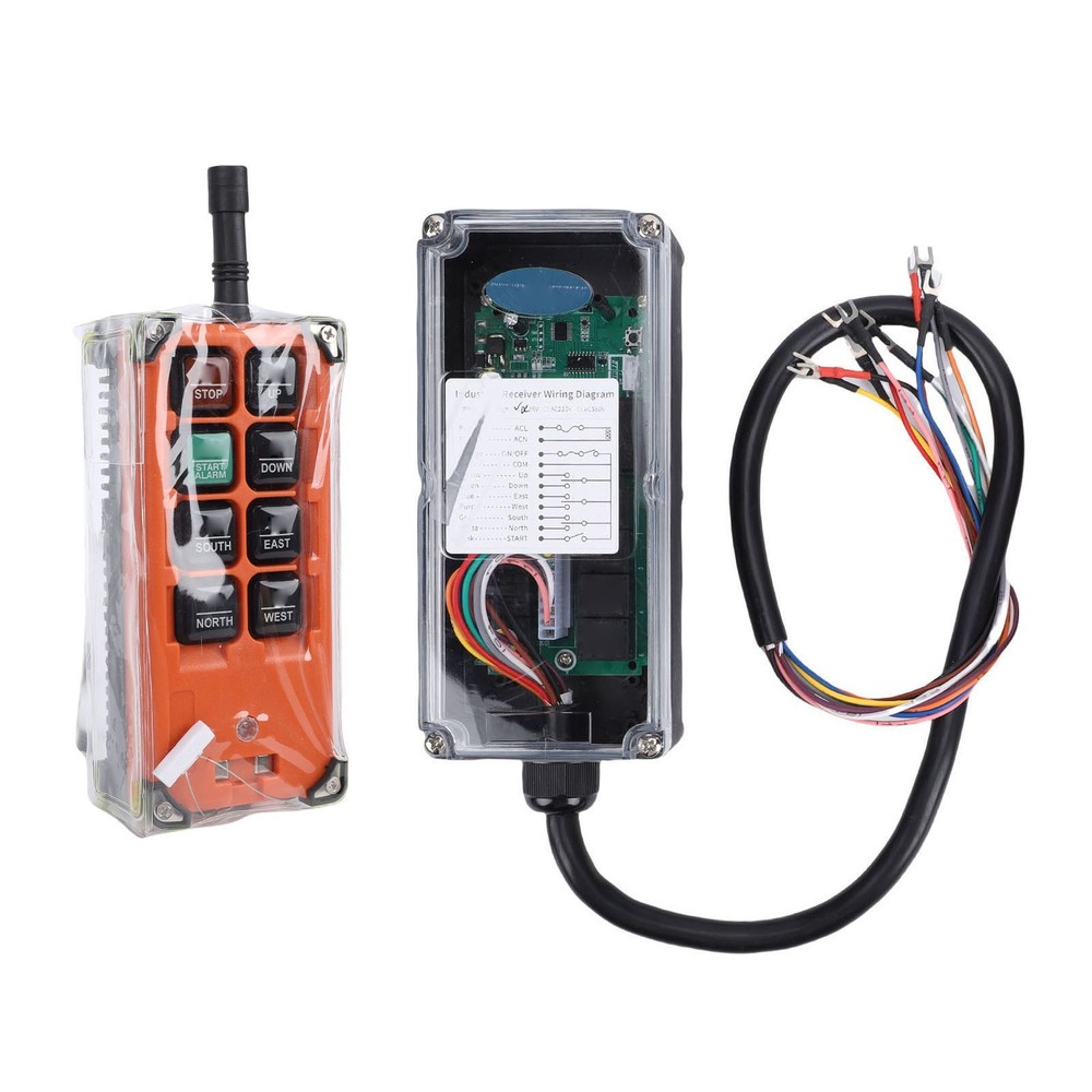 Wireless Crane Remote Control Electric Hoist Wireless Transmitter And Receiver