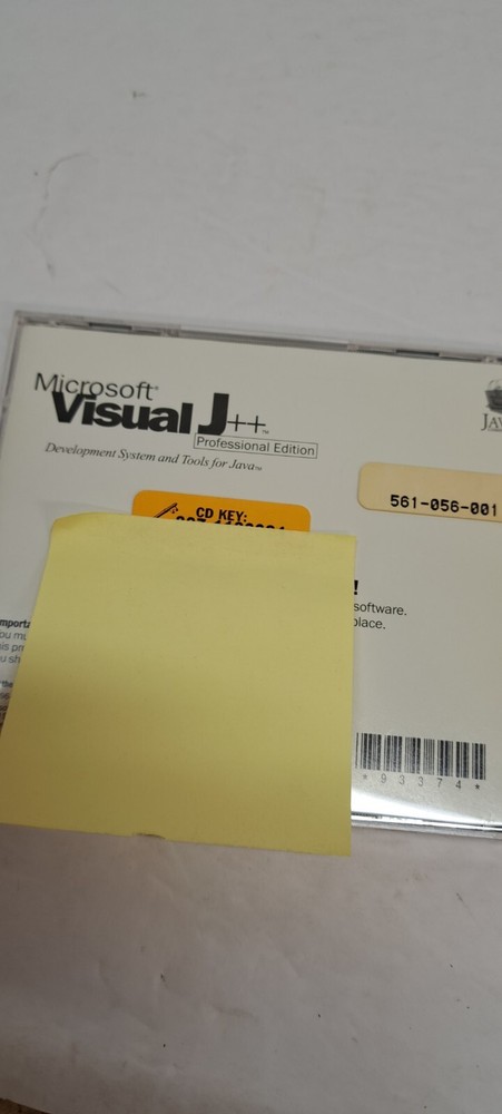 Microsoft Visual J++ Windows 95 93373