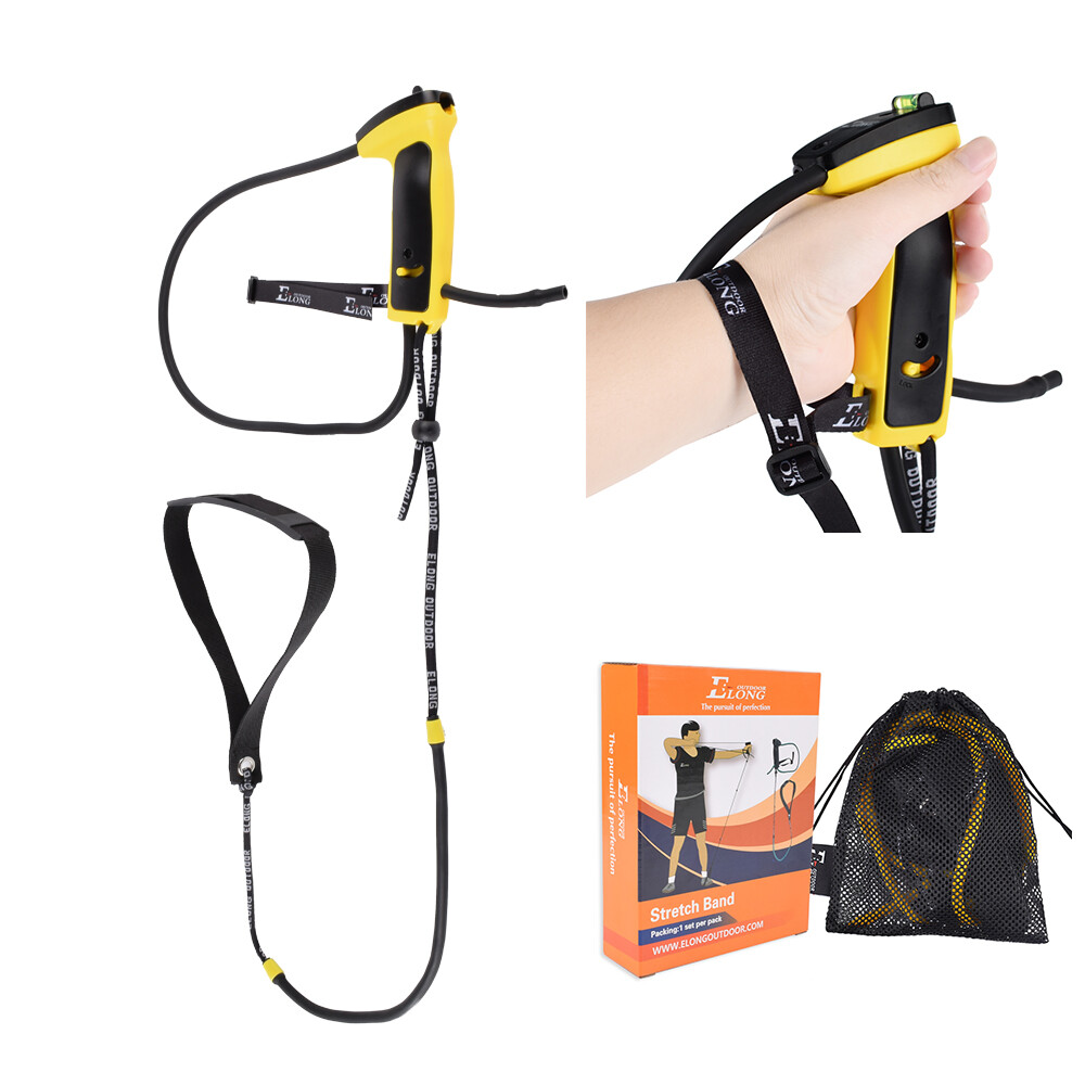 Archery Trainer Exercise Bow Riser Strength Practice Puller Equipment Adjustable