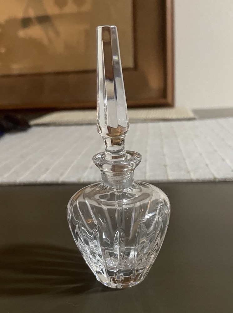 Perfume Decanter Bottle - Clear Crystal.