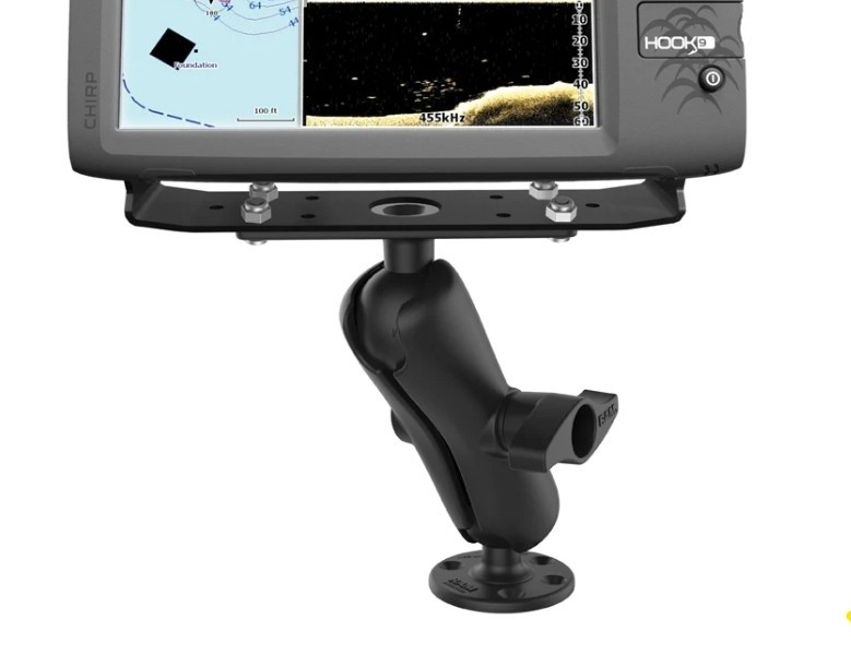 RAM-D-115  RAM Marine Electronics Mount - D Size Medium...