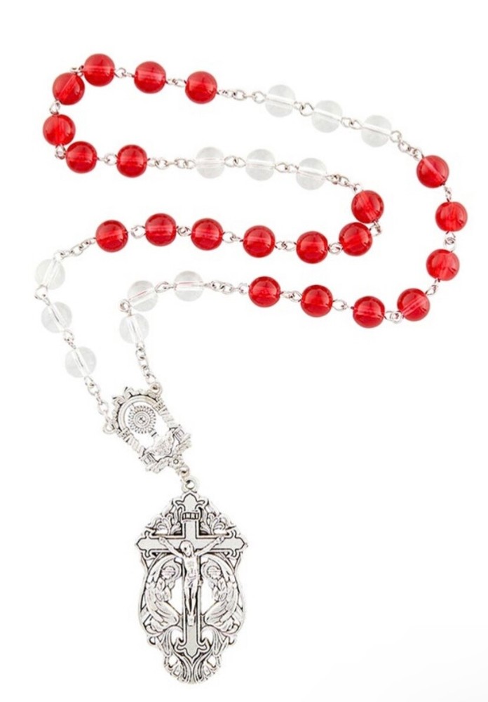 Chaplet of Eucharistic Adoration Rosary Beads Monstrance Adoracion Eucaristica