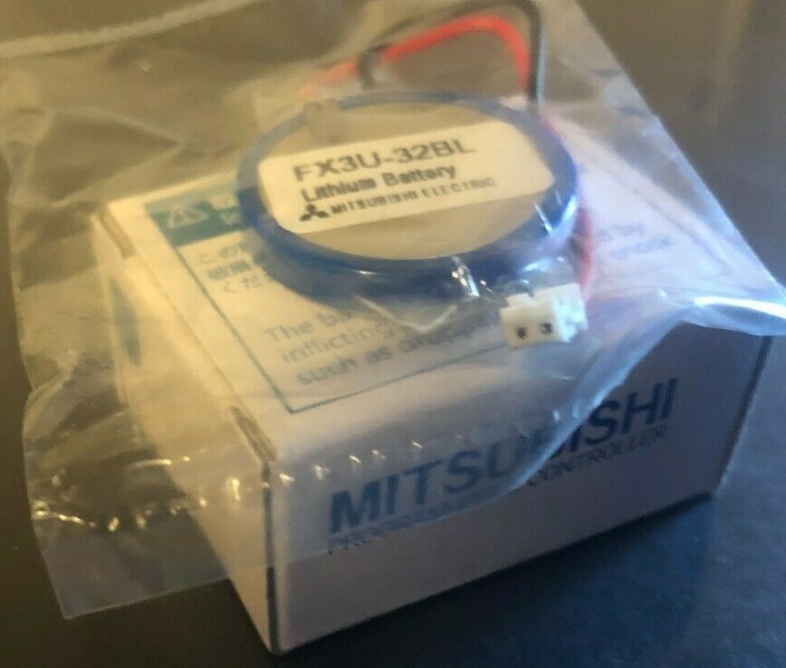 Brand New Mitsubishi FX3U-32BL 3.0v Lithium PLC Battery