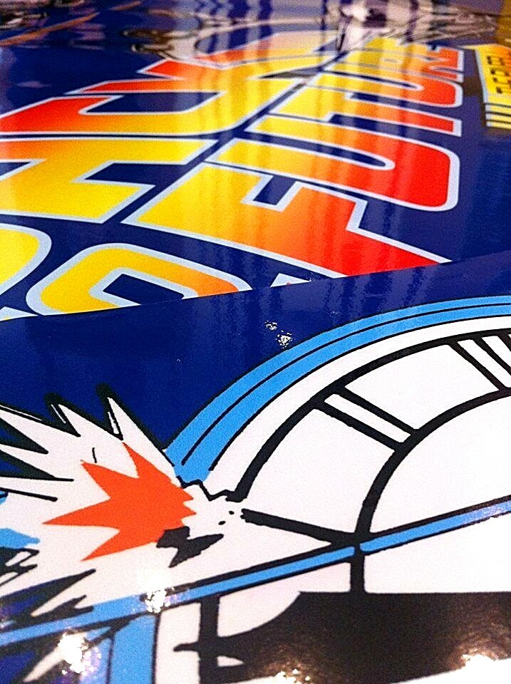 BACK TO THE FUTURE DATA EAST PINBALL DECALS