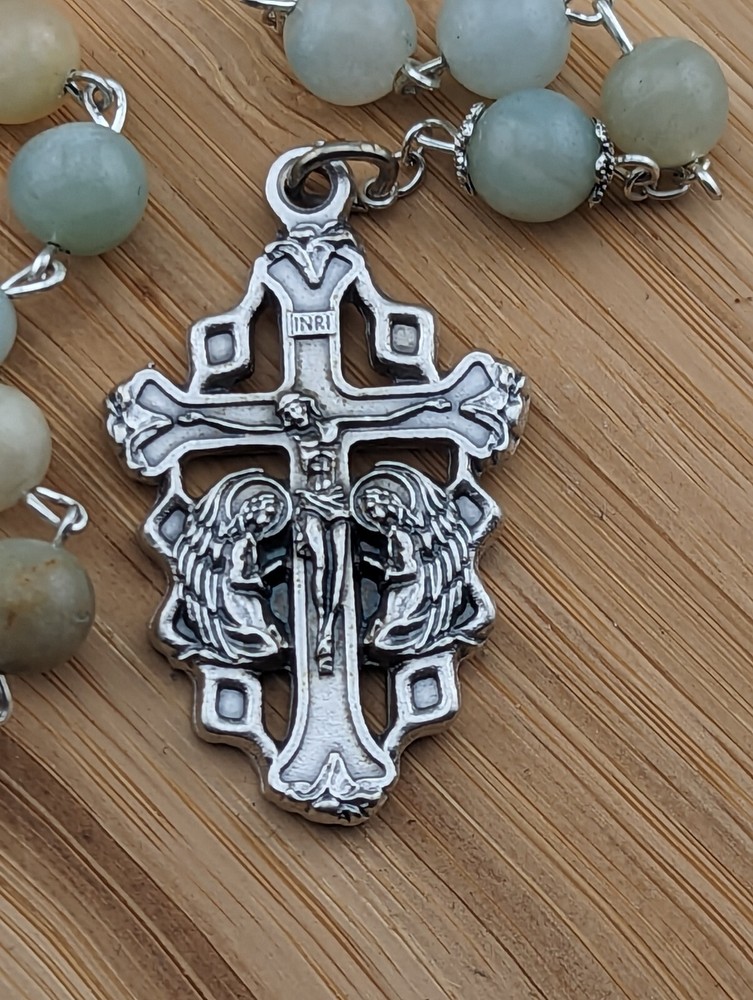 Amazonite Adoration Rosary