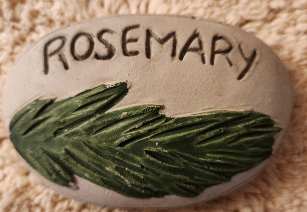 Rosemary Small Garden Stone