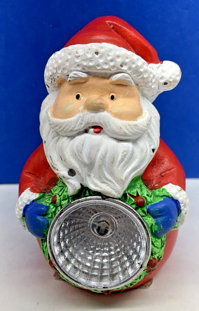 Santa Solar Light - TESTED & WORKS!!!
