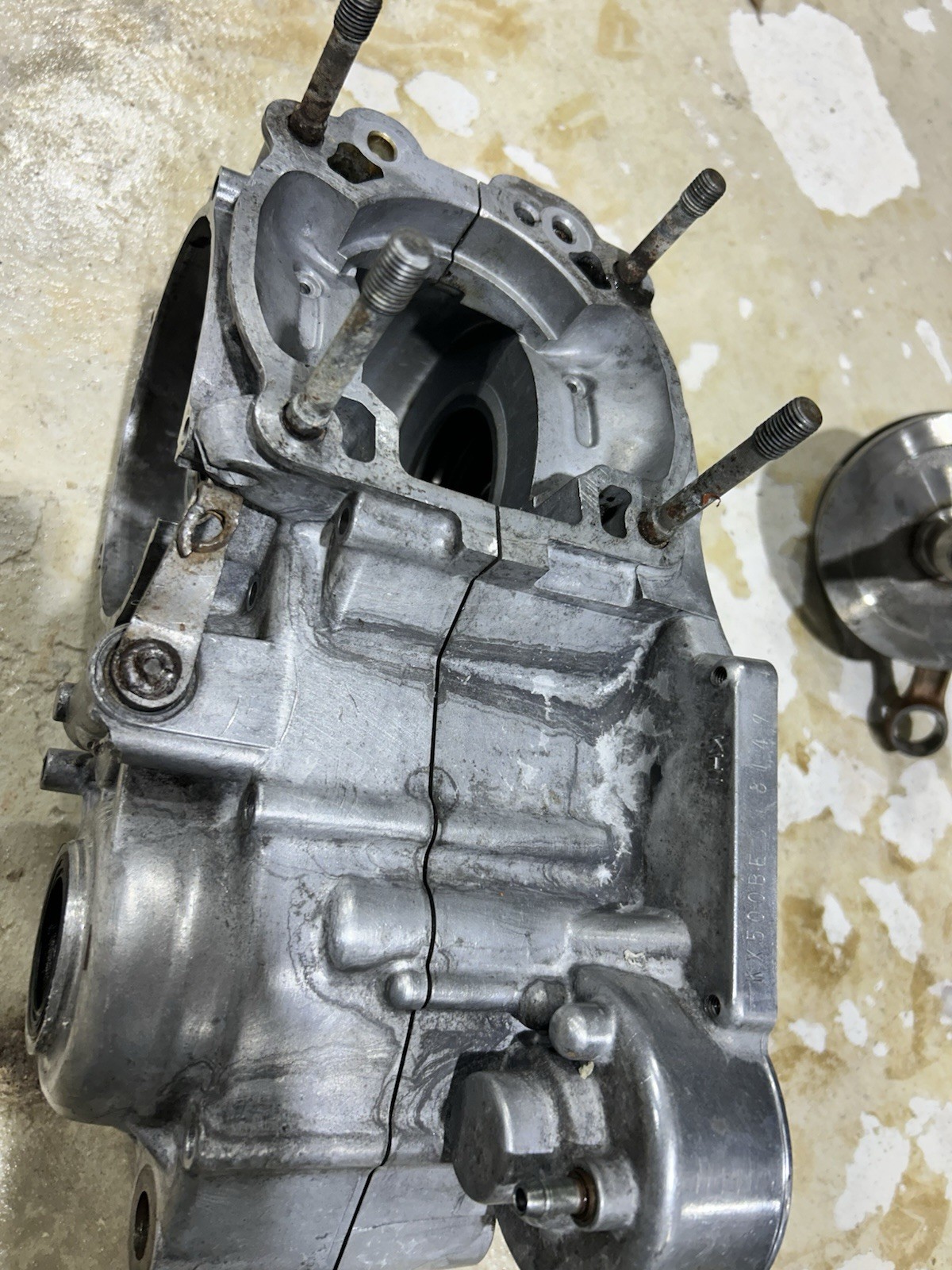 KX500 KX 500 KAWASAKI Cases. 1989-2004. Left And Right.