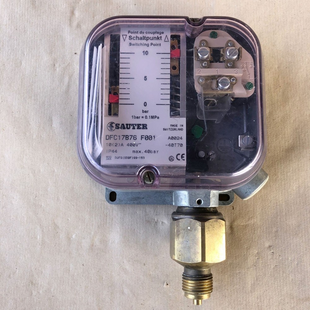 SAUTER DFC17B76F001 PRESSURE SWITCH