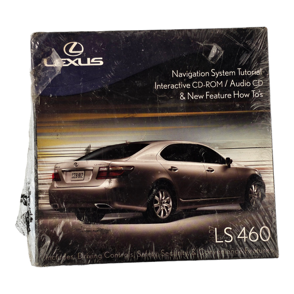 07 2007 LEXUS LS460 NAVIGATION SYSTEM TUTORIAL MDC00242 NAVCD-2007 OEM
