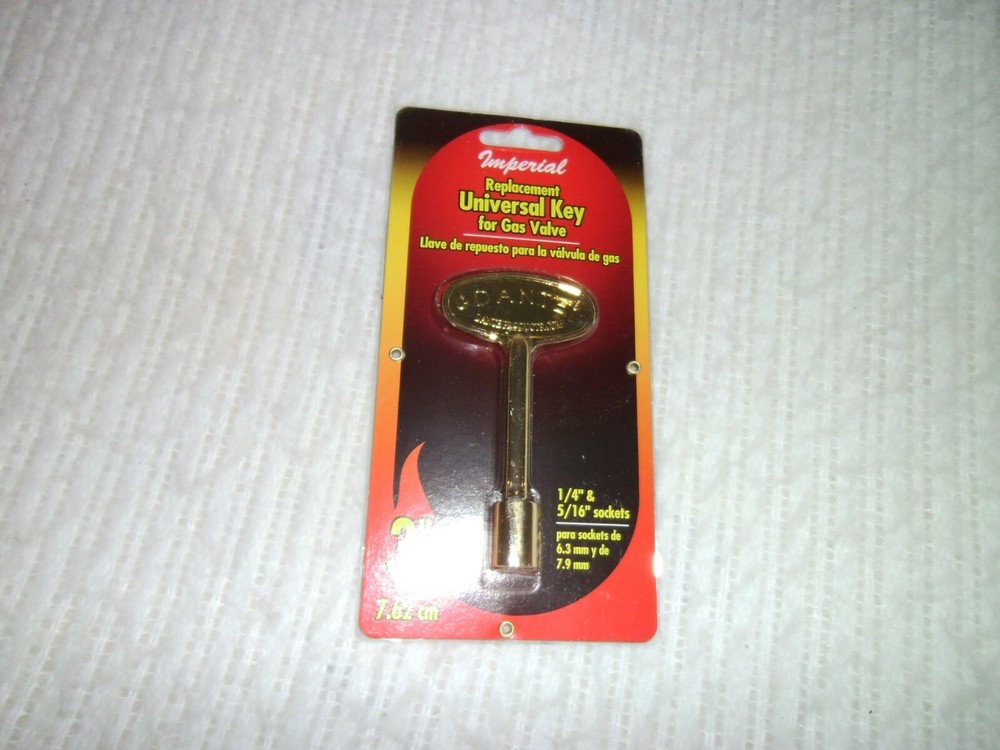 Imperial 3" Universal Replacement Key for Gas Valve -