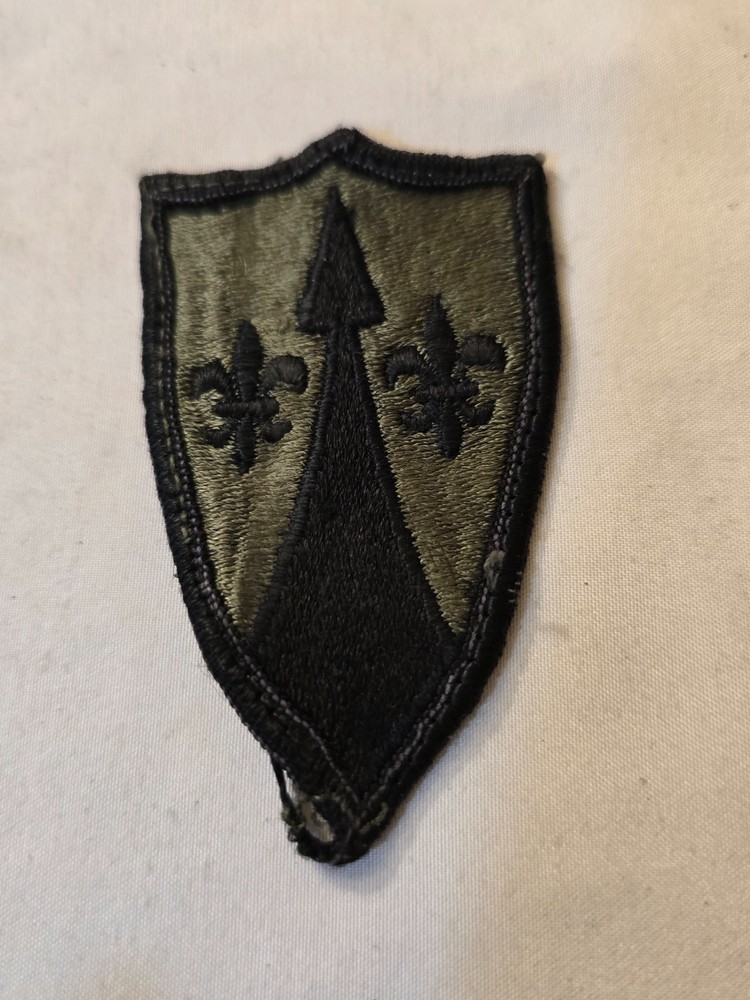 US Army European Theater Support Command TASCOM Subdued SSI Unit Patch