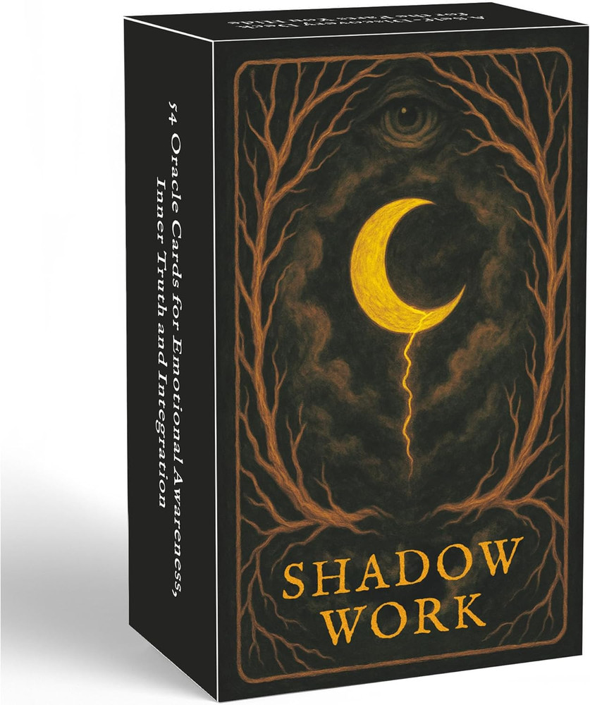 Shadow Work Oracle Deck, 54 Healing Oracle Cards for Beginners, Self-Discovery C