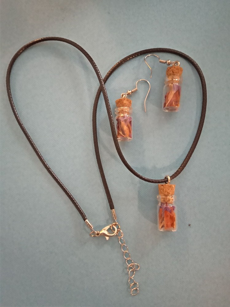 spell jar jewelry Set