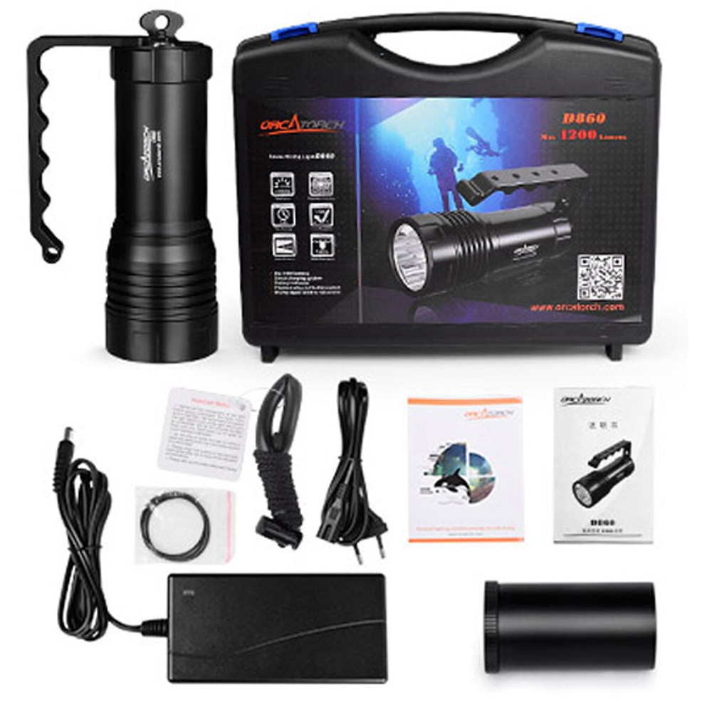 OrcaTorch D860 4200 Lumens Light