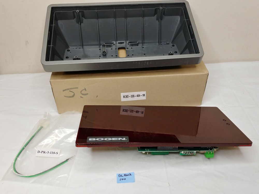 Bogen BCBD-33S-404-1R Clock *Read Description*
