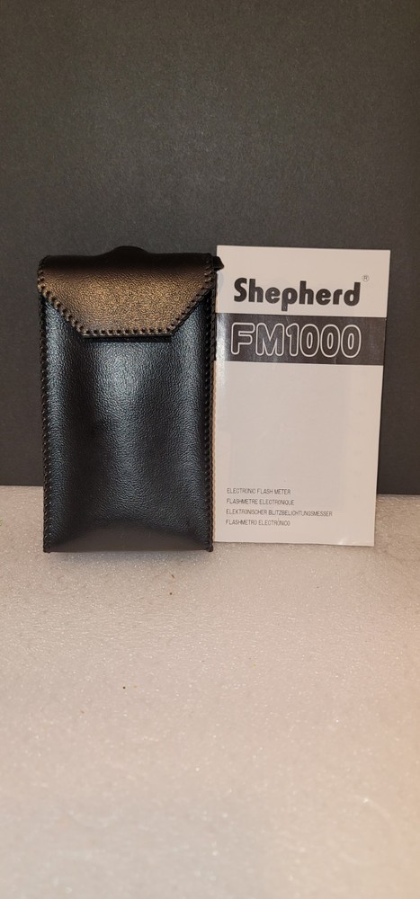 Shepherd Dual Flashmeter FM-1000 Untested W/manual, Instructions And Carrying...