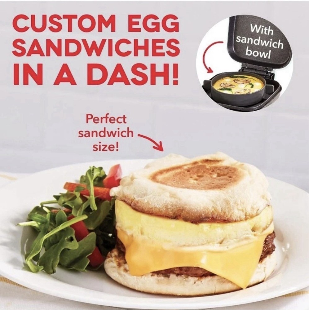 DASH Dash Deluxe Egg Bite Maker 420W Electric Aqua, 4 Egg Bites, Silicone