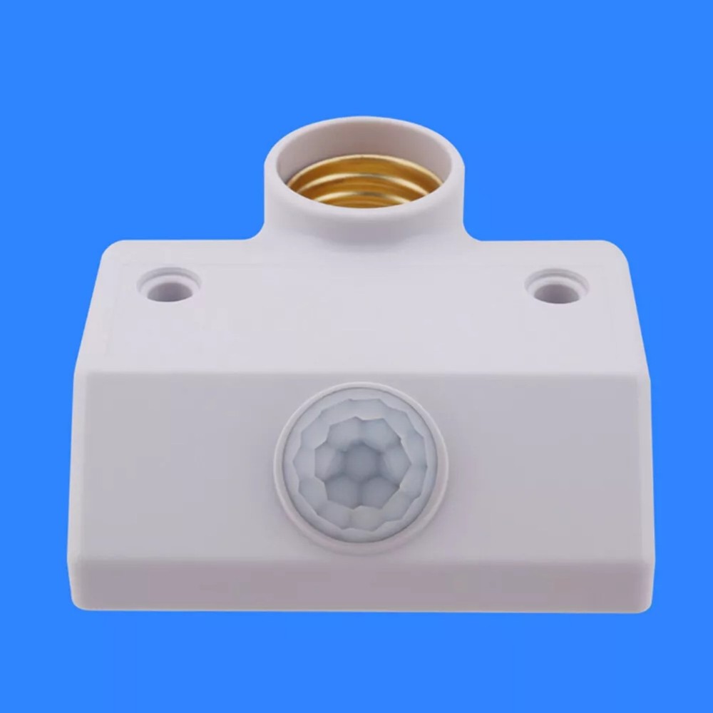 AC110-240V Auto Human Motion Sensor Detector Bulb Light Lamp Base Holder