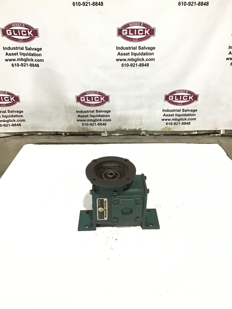 Relialube System Worm Gear Speed Reducer