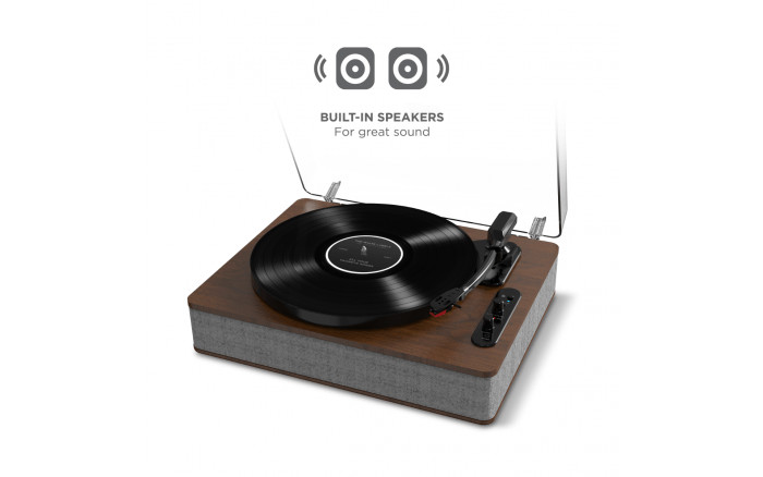 ION Luxe LP ™ WIRELESS BLUETOOTH-ENABLED TURNTABLE (Open Box, New Condition)