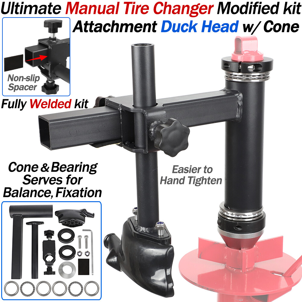 For Harbor Freight Ultimate Manual Tire Changer ModIfication DuckHead Welded Kit