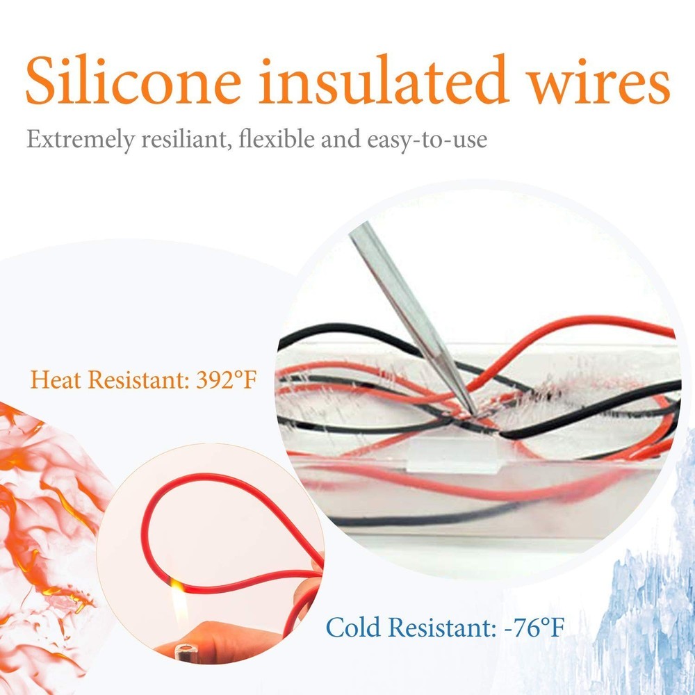 Multimeter Test Leads Kit FOR Digital Meter Probes Alligator Clips