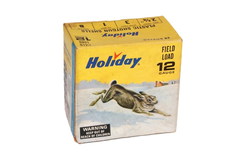 Holiday 12 Ga. Field Load 1-Pc. Shot Shell Box - Empty